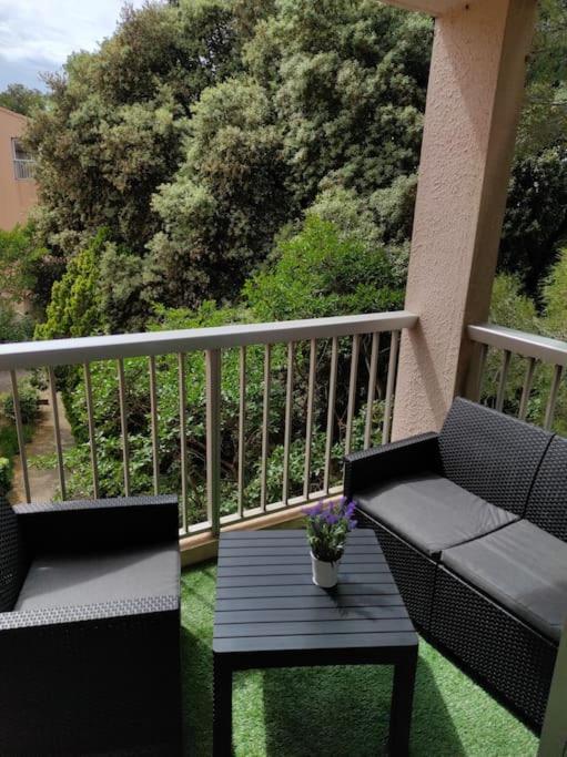 Charmant Studio Climatise 24 M2 Terrasse A 100M De La Plage Saint-Mandrier-sur-Mer Eksteriør bilde