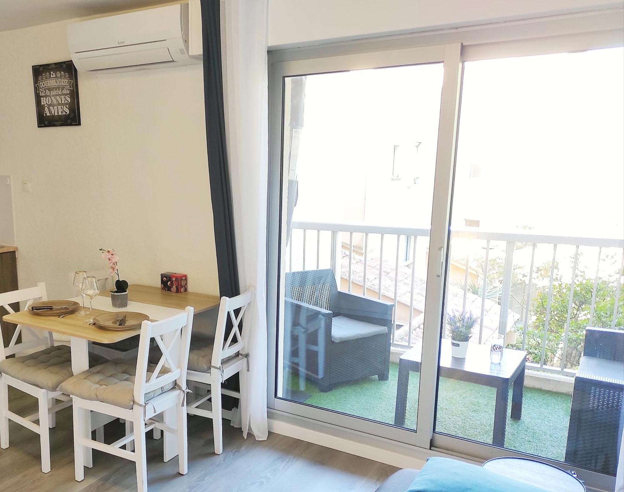 Charmant Studio Climatise 24 M2 Terrasse A 100M De La Plage Saint-Mandrier-sur-Mer Eksteriør bilde